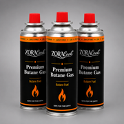 ZoraCook Butane Gas Can Pack of 4
