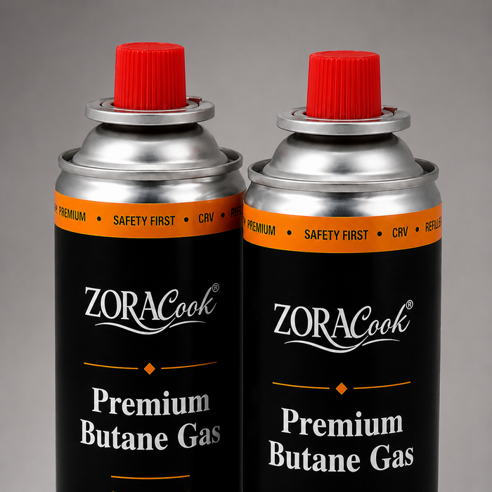 ZoraCook Butane Gas Can Pack of 2