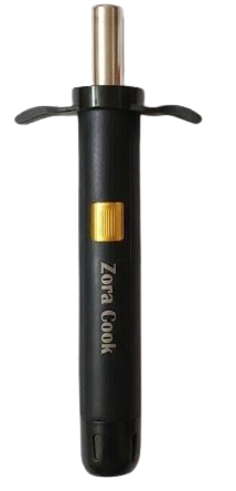 ZoraCook Spark Gas Lighter — Electronic Piezo Ignition | Sleek Black Design | 10,000+ Sparks