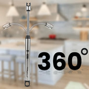 ZORACook Arc BBQ Lighter showing its 360° flexible neck