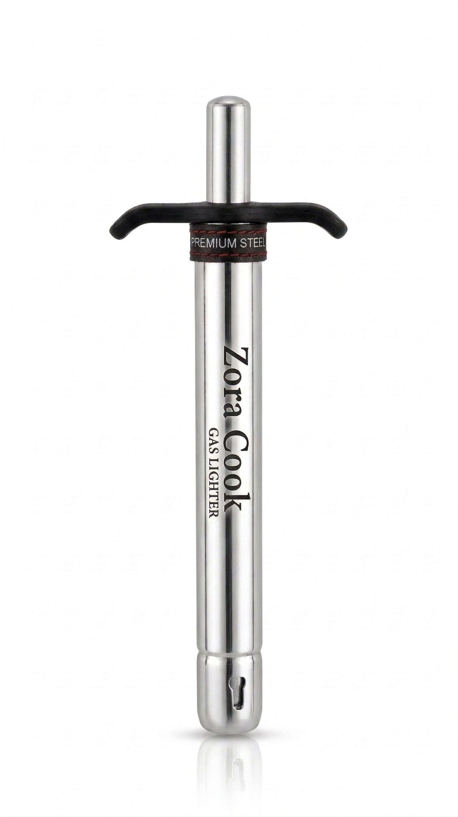 ZoraCook Premium Steel Gas Lighter - Stainless Steel Kitchen Lighter
