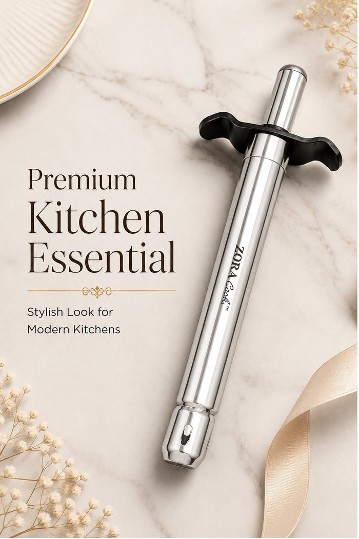 Silver stainless steel kitchen gas lighter by ZORACook