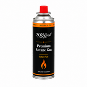 ZoraCook Portable Butane Gas Cylinder — Fuel for Portable Stoves, Camping & Torches