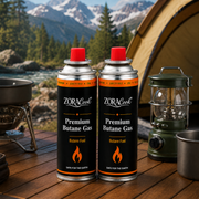 ZoraCook Butane Gas Can Pack of 2
