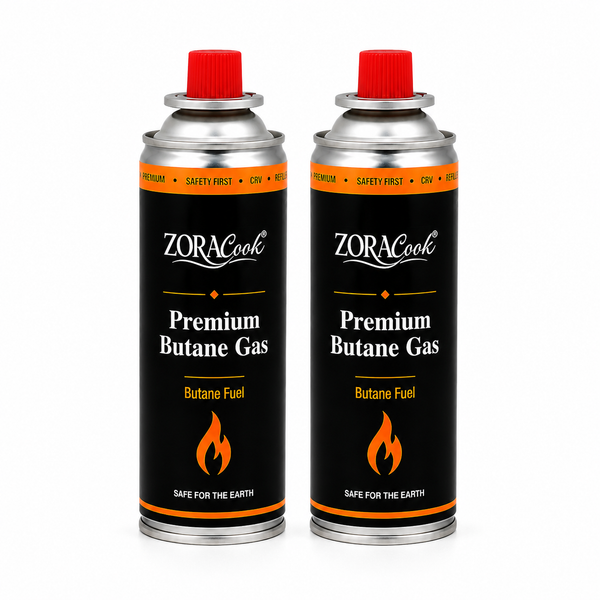 ZORACook butane gas canister pack of 2, product shot