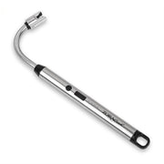 ZORACook Arc BBQ Lighter with the 360 degree flexible neck bent to one side