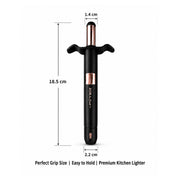 ZoraCook Spark Gas Lighter dimensions