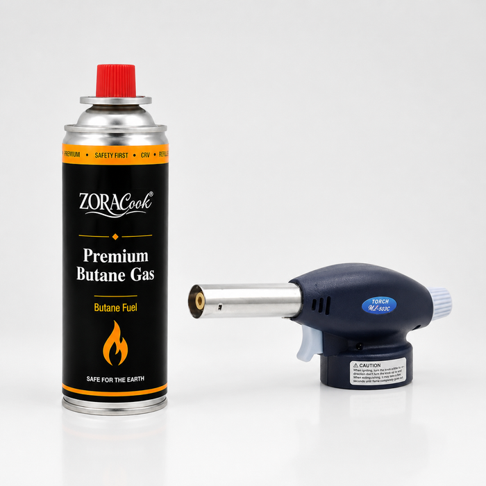 ZoraCook premium butane gas and torch set