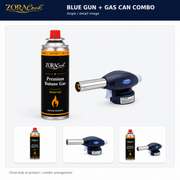 ZoraCook blue gun and gas can combo