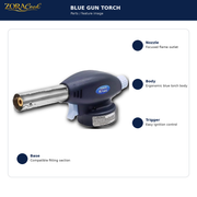 ZoraCook Handheld Butane Torch features
