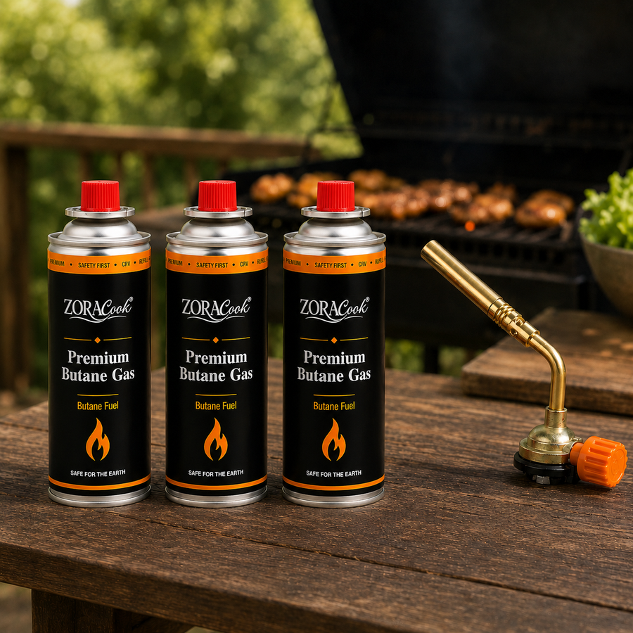 ZoraCook 3 gas cans and nozzle