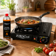 ZoraCook 1 gas can and portable gas stove