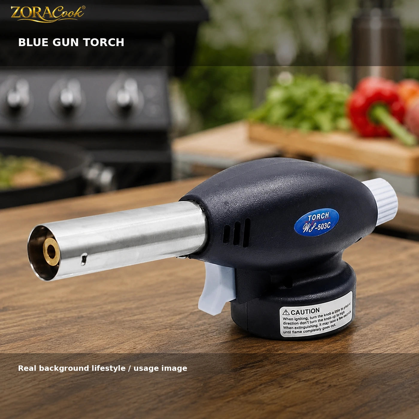 ZoraCook Handheld Butane Torch extra 3