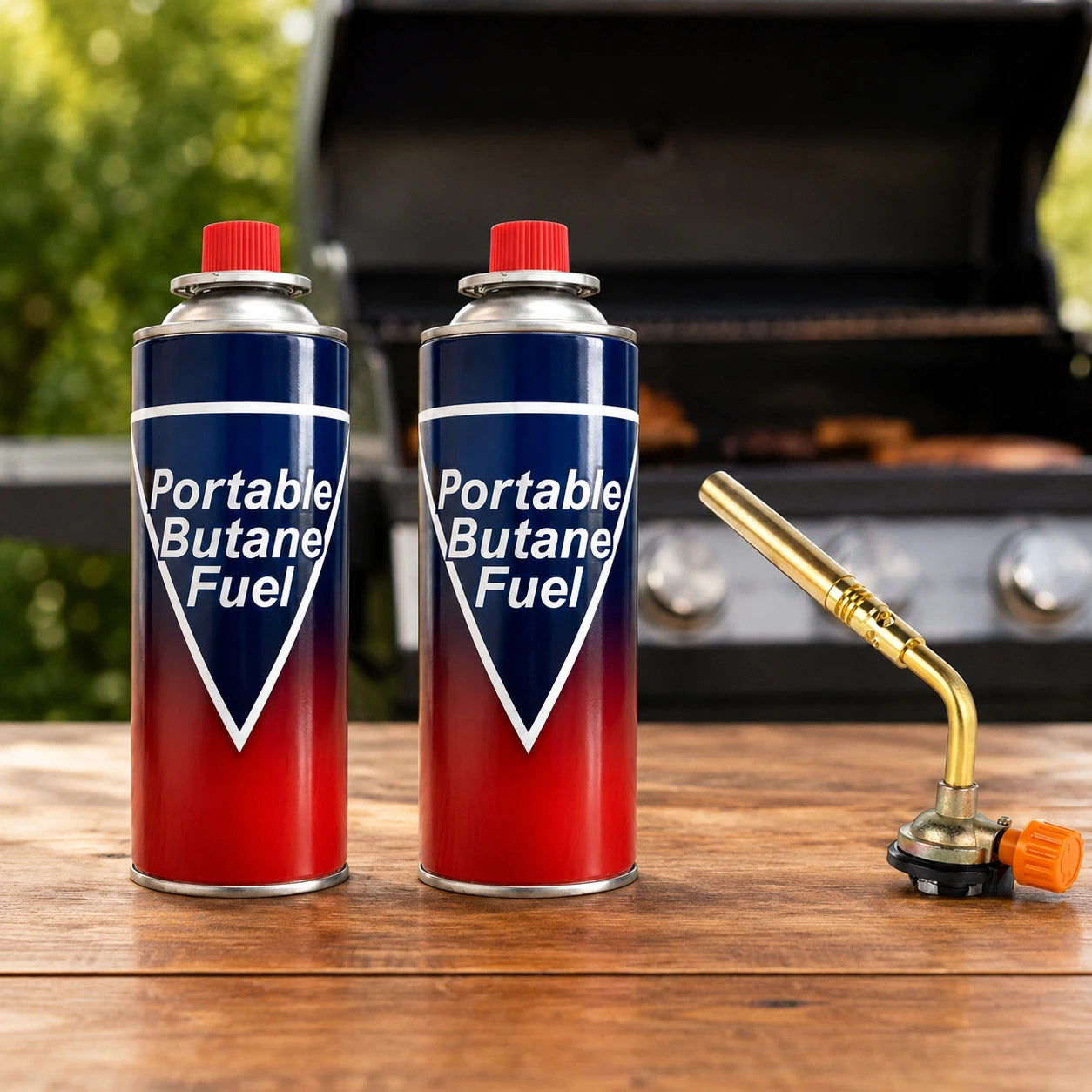 ZoraCook 2 Gas Cylinders + Nozzle Combo
