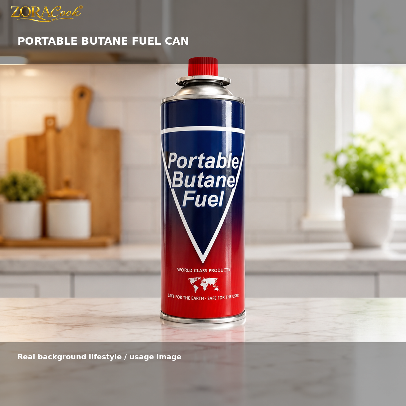 ZoraCook Portable Butane Gas Cylinder