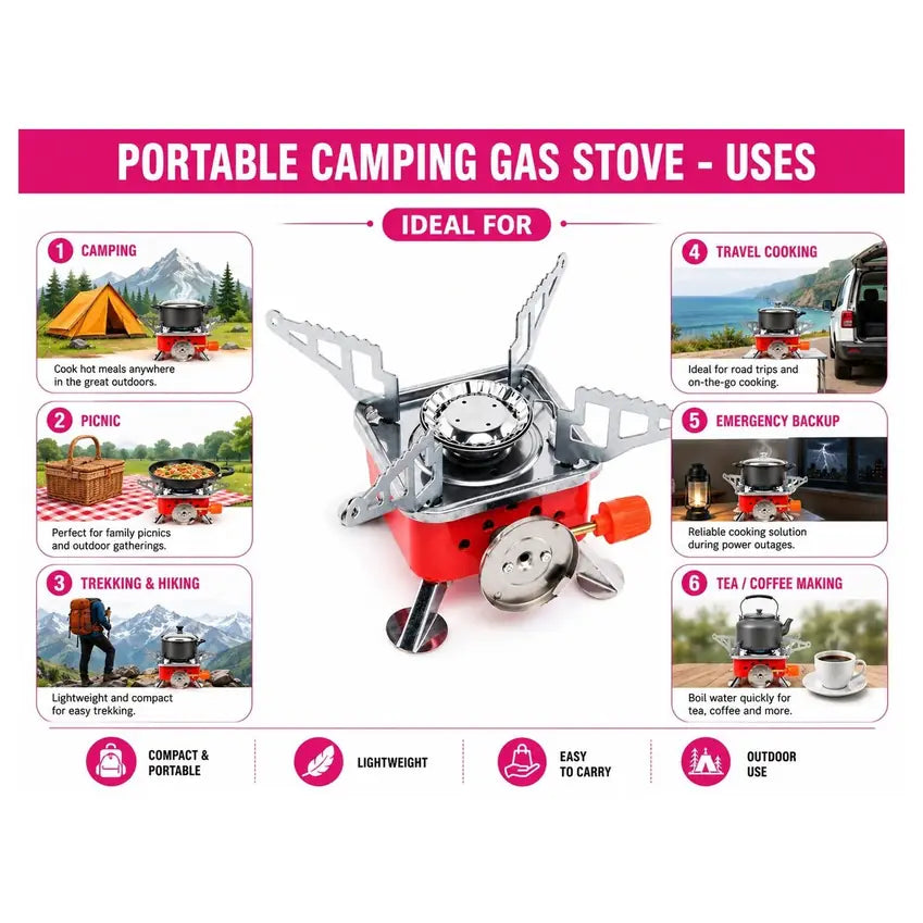 ZoraCook Mini Camping Stove extra 1