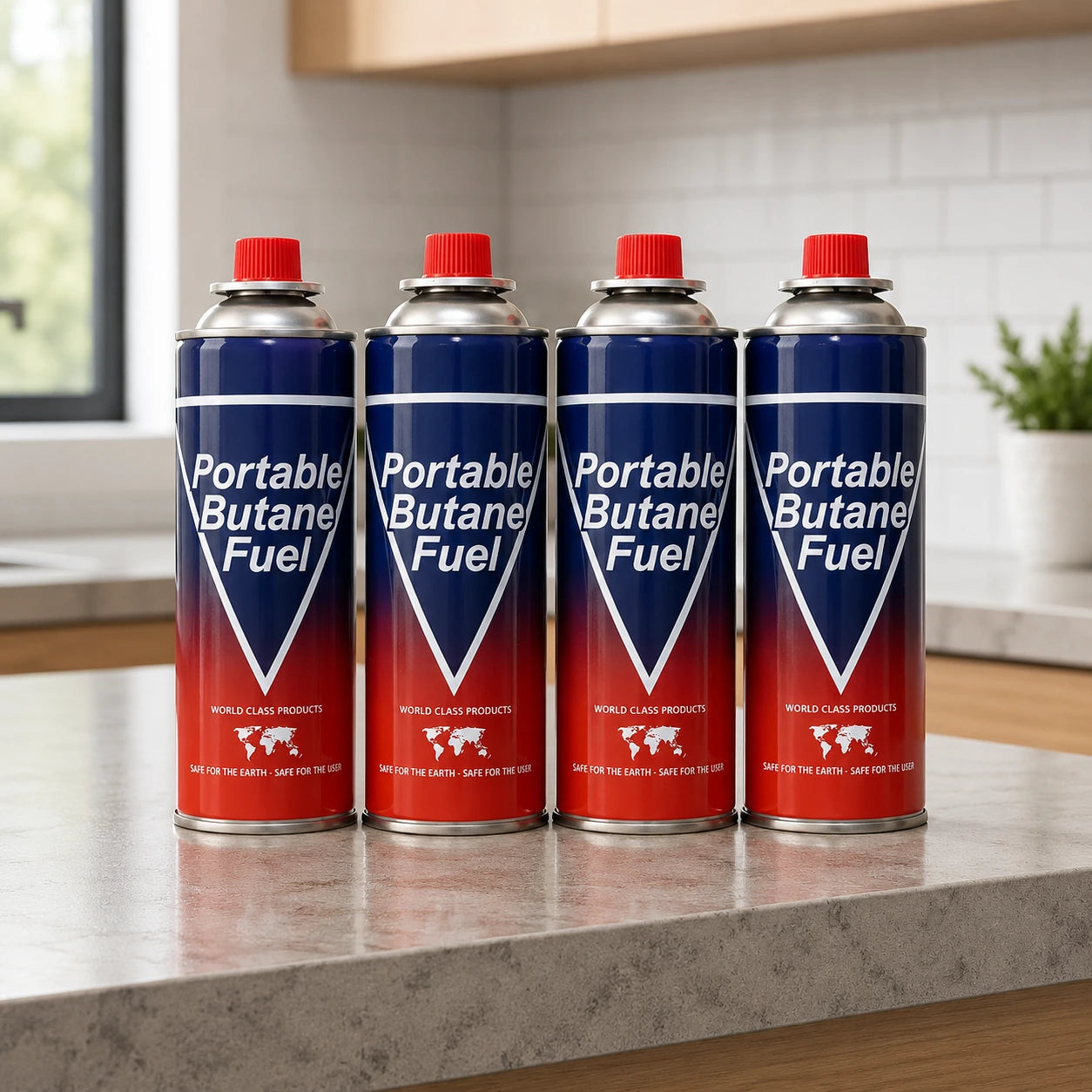 ZoraCook Butane Gas Cylinder Pack of 4